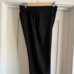 J Crew Crepe Black Pull on Pant